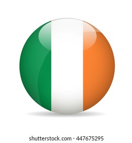 Flag of Ireland. Vector illustration