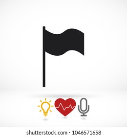 Flag Isolated icon