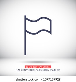 Flag Isolated icon