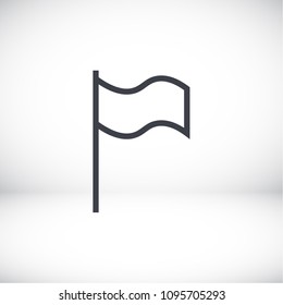 Flag Isolated icon