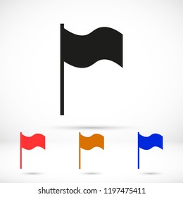 Flag Isolated icon