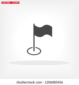 Flag Isolated icon