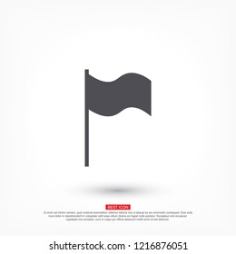 Flag Isolated icon