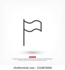 Flag Isolated icon