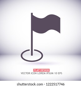Flag Isolated icon