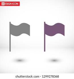 Flag Isolated icon