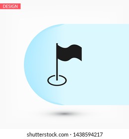 Flag Isolated icon
