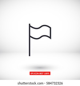 Flag Isolated icon