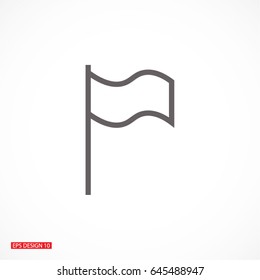 Flag Isolated icon