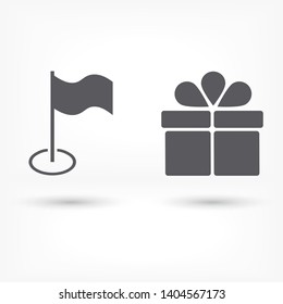 Flag Isolated icon . Illustration design