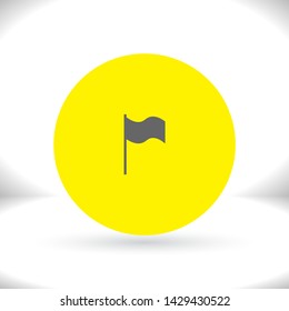 Flag Isolated icon . Lorem Ipsum Illustration design