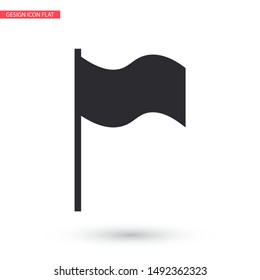 Flag Isolated icon . Lorem Ipsum Illustration design