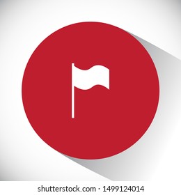 Flag Isolated icon . Lorem Ipsum Illustration design