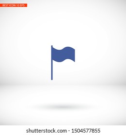 Flag Isolated icon . Lorem Ipsum Illustration design