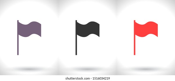 Flag Isolated icon . Lorem Ipsum Illustration design
