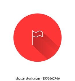 Flag Isolated icon . Lorem Ipsum Illustration design