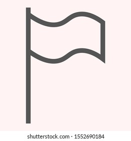 Flag Isolated icon . Lorem Ipsum Illustration design
