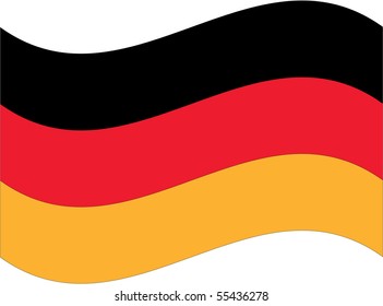 Flag isolated on white
