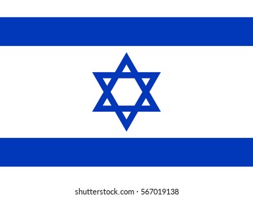 Flag of Israel.