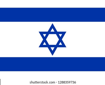 Flag of Israel, background.