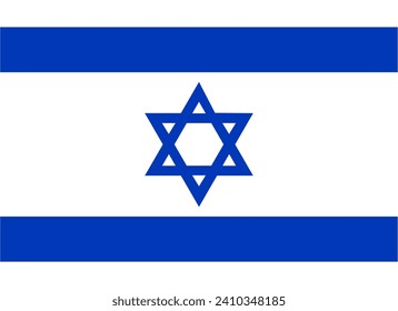 Flag of Israel (Technical Dimensions)