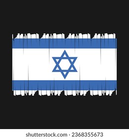 Flag of Israel Vector Illustration