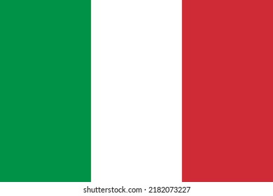 Flag Italy Vector Stock Vector (Royalty Free) 2182073227 | Shutterstock