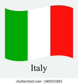 Flag of a Italy vector icon eps 10