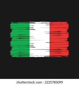 Flag of Italy vector illustration