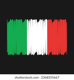 Flag of Italy Vector Illustration