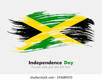 Flag Of Jamaica Ai Royalty Free Stock Svg Vector And Clip Art