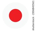 japanese flag round