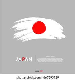 Flag Of Japan Vector 