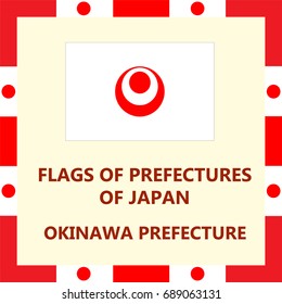 Flag of Japanese prefecture Okinawa