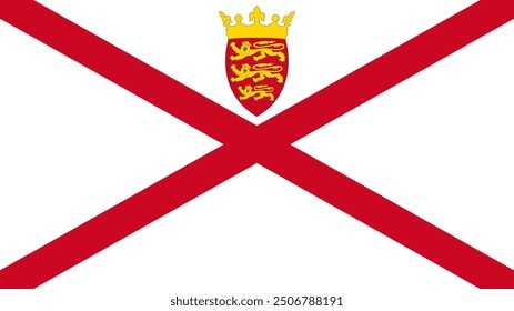 Flag of Jersey, Jersey Flag