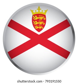 Flag of Jersey (Round icon)