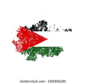 Flag Jordan of the old state