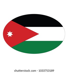 flag of Jordan,vector illustration of Jordan flag, official colors and proportion correctly. National Flag of Jordan, A Flag Illustration within a Sign of the country of Jordan.
