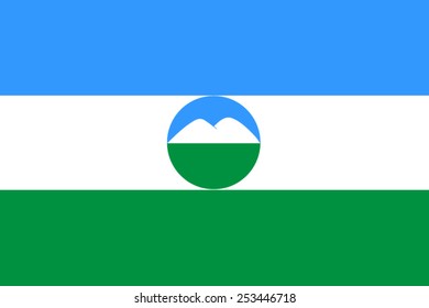 Flag of Kabardino-Balkarian Republic, Russia