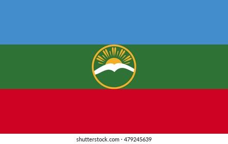 Flag of Karachay CherKessia