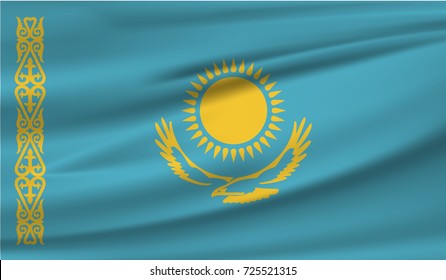 Flag of KAZAKHSTAN
