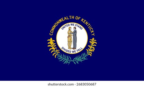 Bandera de Kentucky 16:9, Bandera de Kentucky