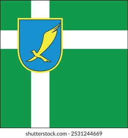 La bandera de Khartsyzka.