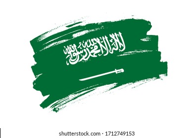Flag Kingdom Saudi Arabia Saudi Arabia Stock Vector (Royalty Free ...