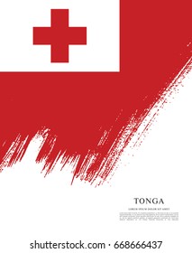 Flag of the Kingdom of Tonga