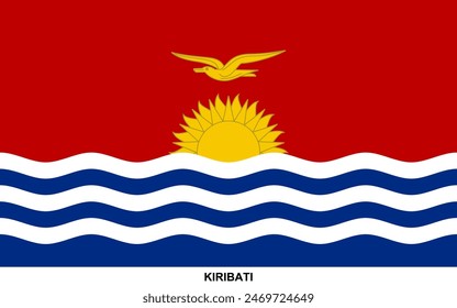 Flag of KIRIBATI, KIRIBATI national flag