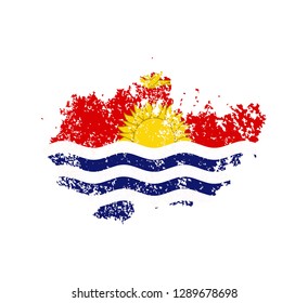 Flag Kiribati of the old state