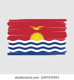 Flag of Kiribati with Transparent Background