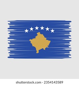 Indicador vectorial de Kosovo