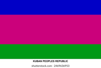 Flag of KUBAN PEOPLES REPUBLIC, KUBAN PEOPLES REPUBLIC national flag